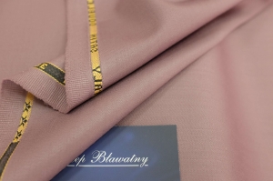 Wełna Kostiumowa Double Face Jagodowa