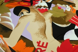 Wiskoza Dzianina Jersey Fredda Zimna GianFranco Ferre