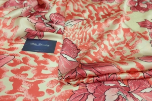 Jedwab Naturalny Satyna Alta Moda Rosemary