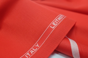 Wełna Kostiumowa Double Face Czerwona