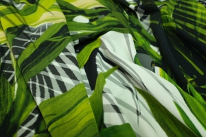 Dzianina Wiskozowa Fredda Zimna Palm Spring Verde